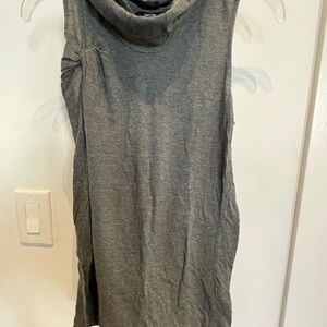 Jacob Gray Cowl Neck Tank Top